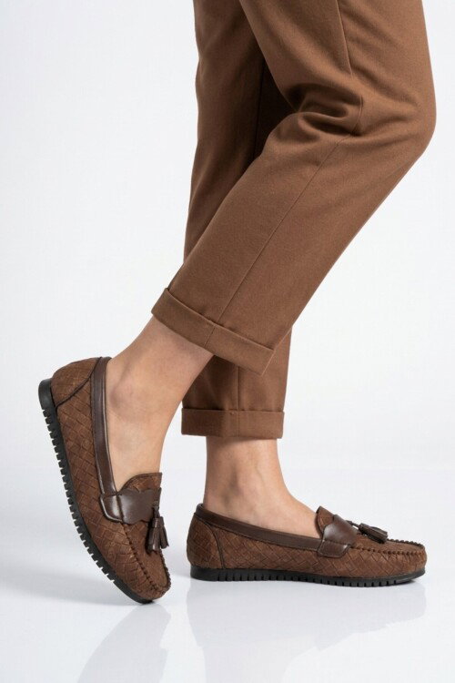 Kahve Hafif Esnek Kadın Casual Ayakkabı 218 Z