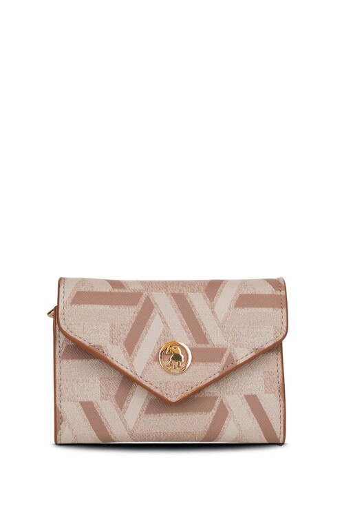 Koyu Bej-Taba Cüzdan Kadın USC26342