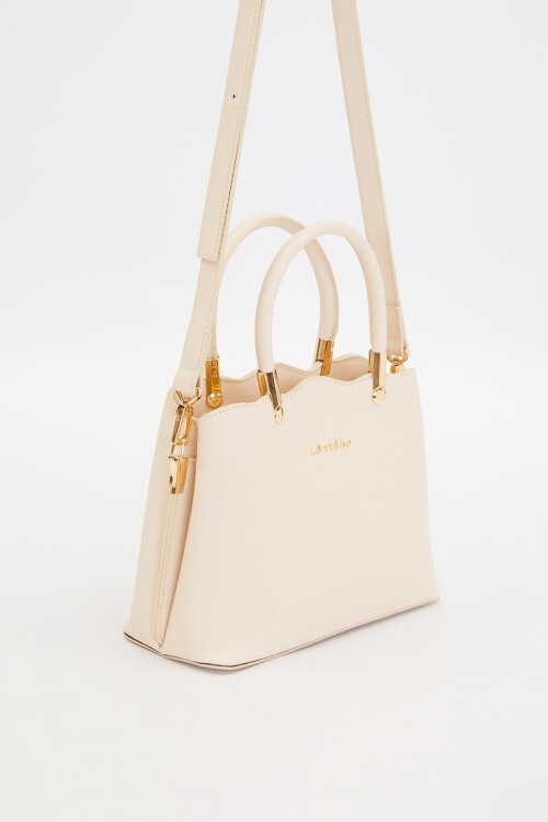 Krem Kadın Omuz Çantası 930514