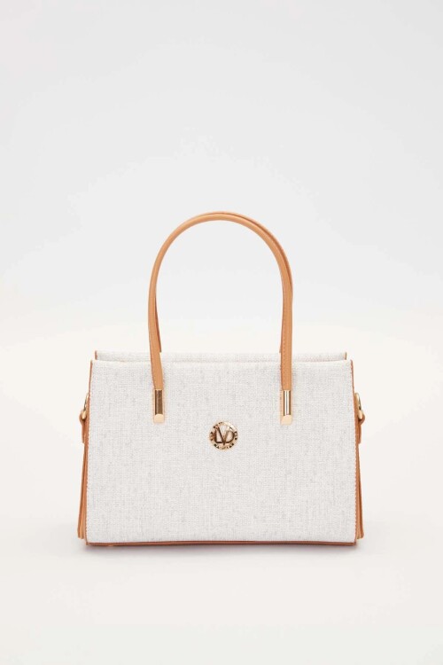 Krem Kadın Omuz Çantası 930543