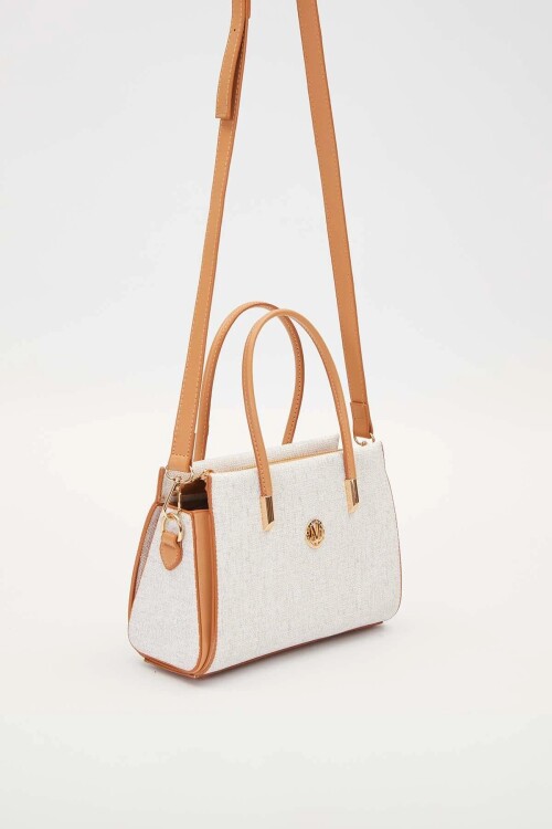 Krem Kadın Omuz Çantası 930543