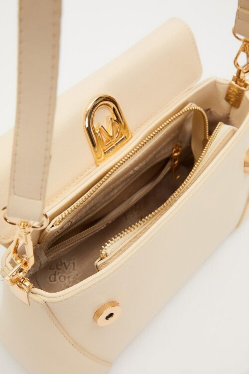 Krem Kadın Omuz Çantası 930733