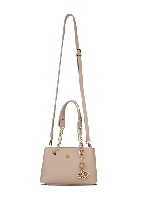 Krem Kadın Omuz Çantası US26156