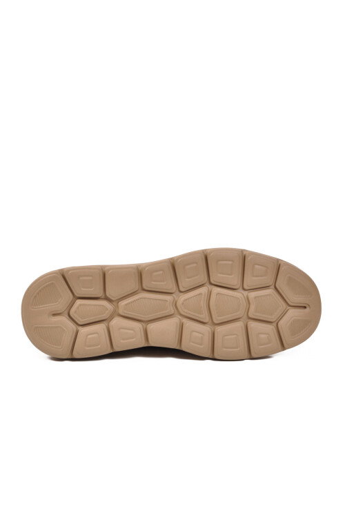 Kum Nubuk Siyah Hakiki Deri Ortopedik Casual Ayakkabı 255301 M