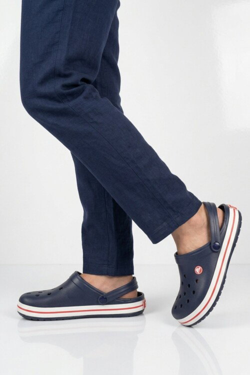 Lacivert Büyük Numara Eva Hafif Erkek Sabo Terlik 214 M