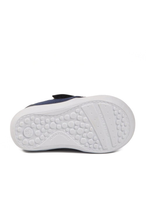 Lacivert Cırtlı Hafif Bebek Günlük Ayakkabı BN-1254 B