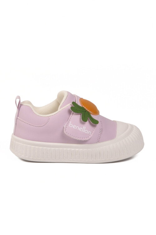 Lila Cırtlı Bebek Spor Ayakkabı BNI-11405 B