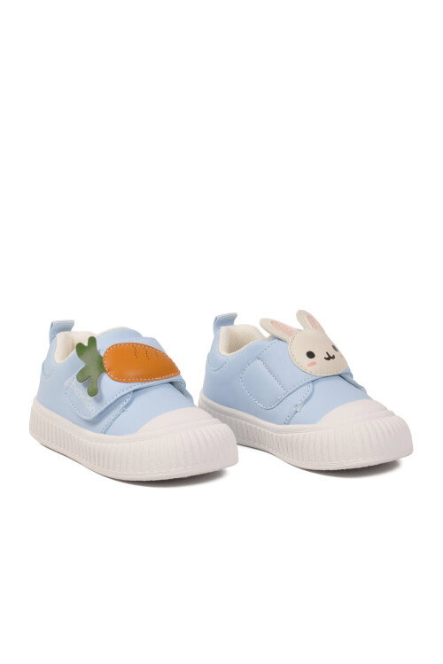 Mavi Cırtlı Bebek Spor Ayakkabı BNI-11405 B