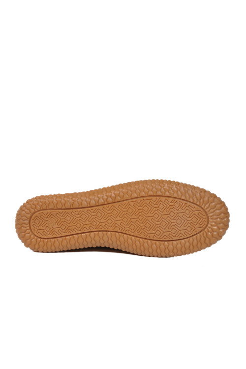 Nude Hakiki Deri Kadın Casual Ayakkabı 2084 Z