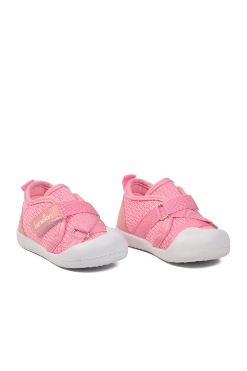 Pembe Cırtlı Hafif Bebek Günlük Ayakkabı BN-1254 B