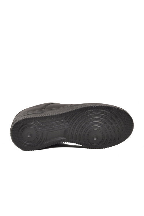 Siyah Bağcıklı Unisex Spor Ayakkabı 042 G