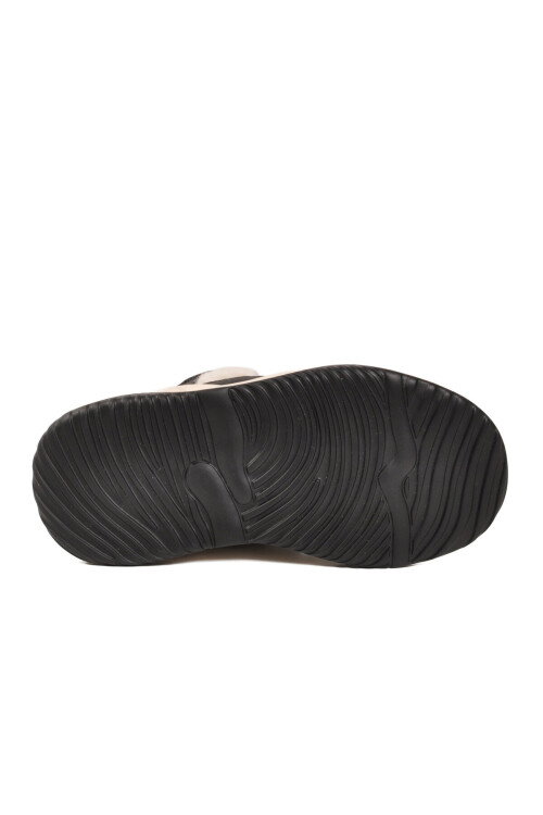 Siyah Beyaz Bağcıklı Hafif Esnek Unisex Çocuk Spor Ayakkabı BN-12031 F