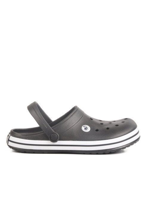 Siyah Büyük Numara Eva Hafif Erkek Sabo Terlik 214 M