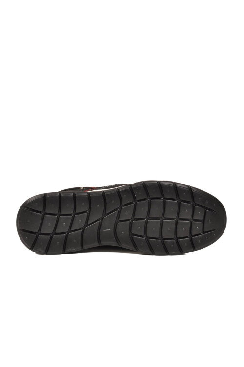 Siyah Hakiki Deri Erkek Casual Ayakkabı 2675 M