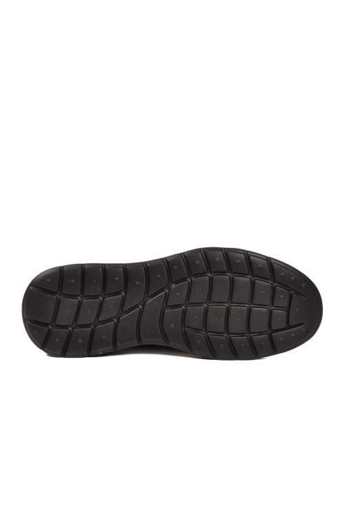 Siyah Hakiki Deri Erkek Casual Ayakkabı 2676 M