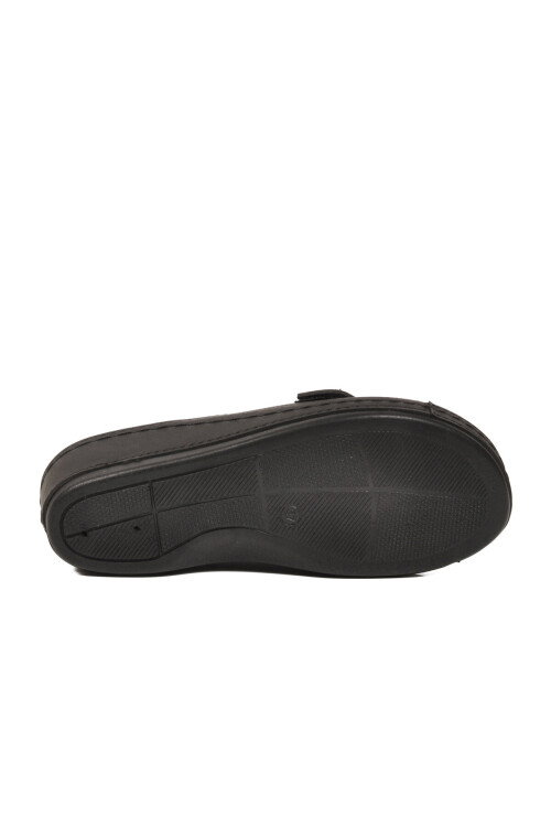 Siyah Jel Taban Hafif Anatomik Kadın Terlik 09-701 Z