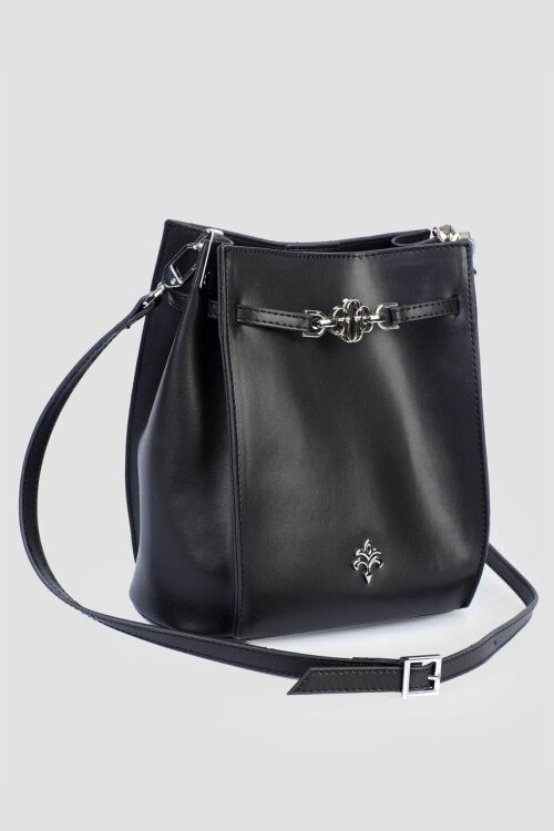 Siyah Kadın Omuz Çantası IM540