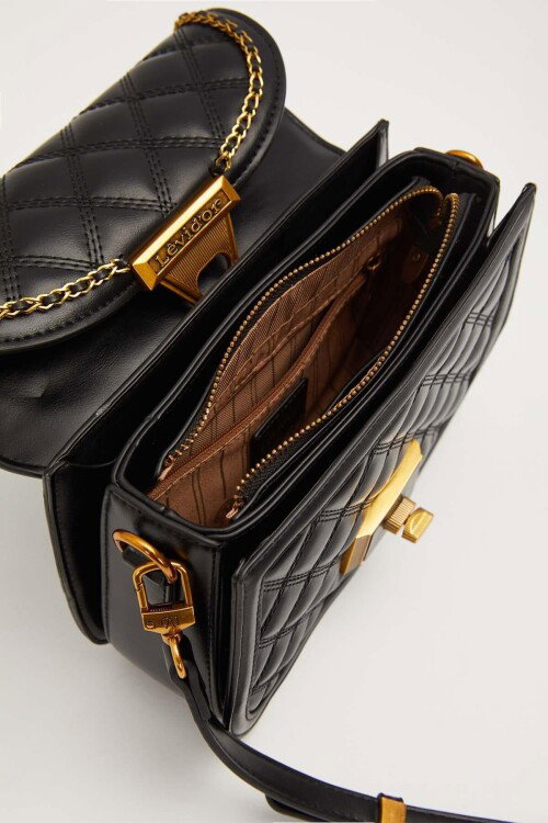 Premium Siyah Kadın Omuz Çantası 930609