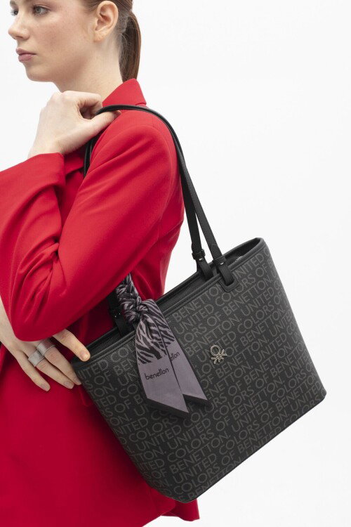 Siyah Kadın Omuz Çantası BNT-1762