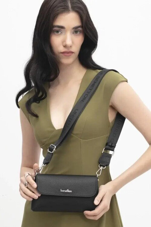 Siyah Kadın Omuz Çantası BNT-1850