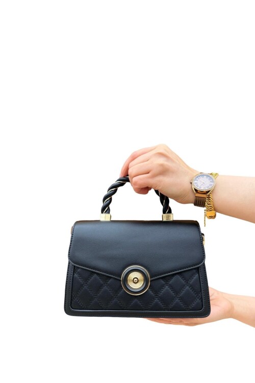 Siyah Kadın Omuz Çantası C1125