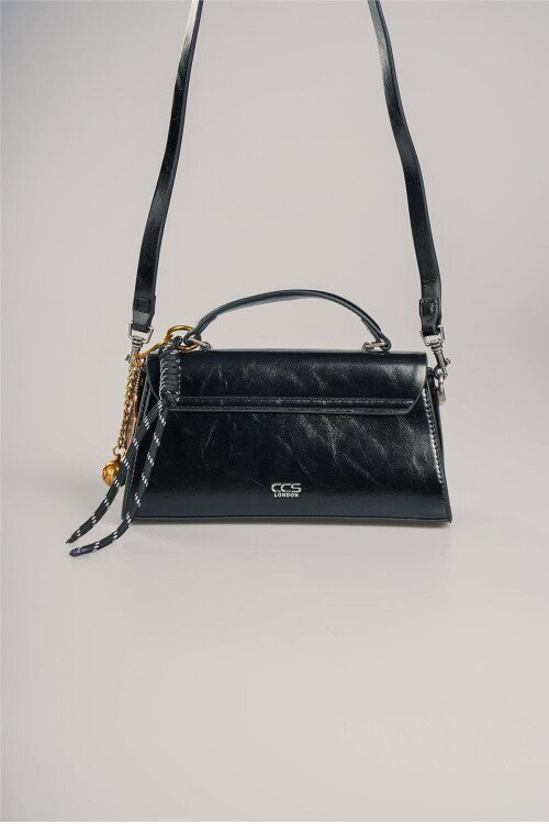 Siyah Kadın El ve Omuz Çantası 18021