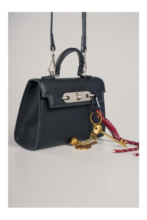 Siyah Kadın El ve Omuz Çantası 18036