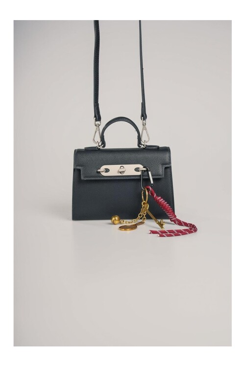 Siyah Kadın El ve Omuz Çantası 18036