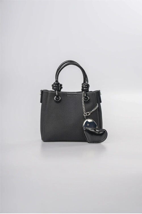 Siyah Kadın Omuz Çantası 18206