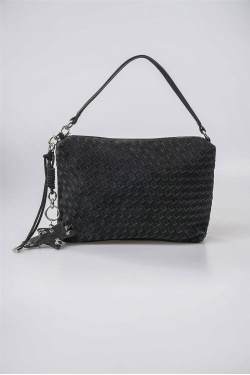 Siyah Kadın Omuz Çantası 18241