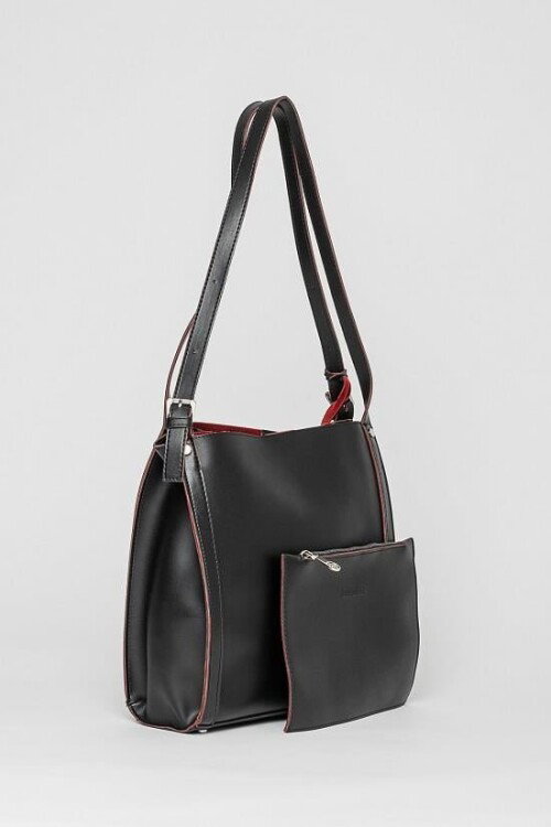 Siyah Kadın Omuz Çantası IM503