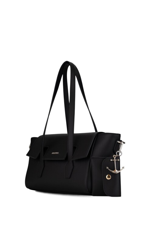 Siyah Kadın Omuz Çantası CN7732T