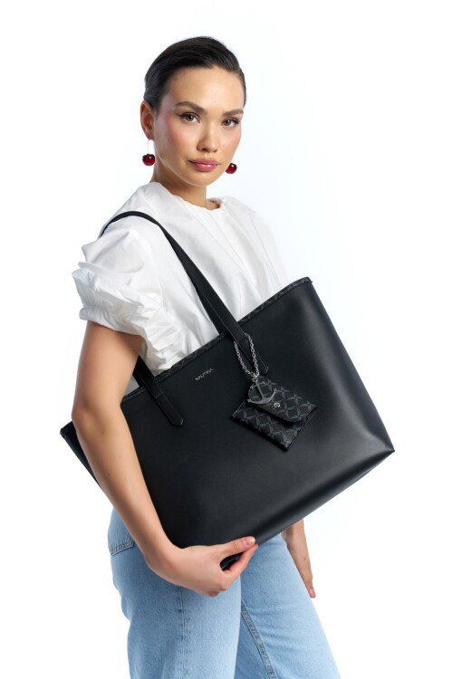 Siyah Kadın Omuz Çantası CN7735T