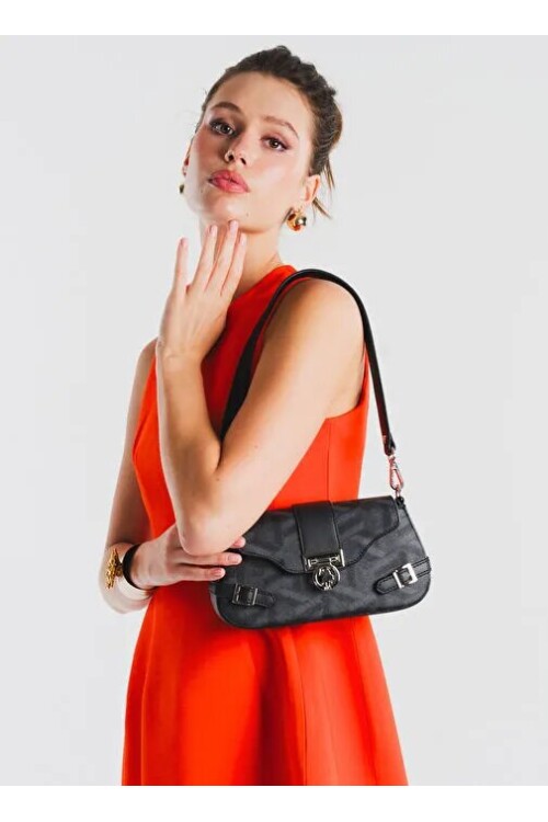 Siyah Kadın Omuz Çantası US26118