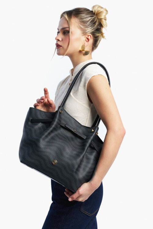 Siyah Kadın Omuz Çantası US26174