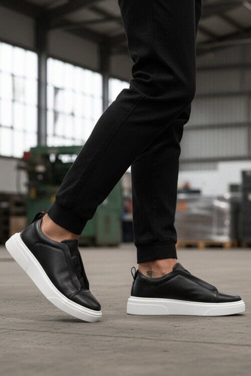 Siyah Erkek Casual Ayakkabı 595 M