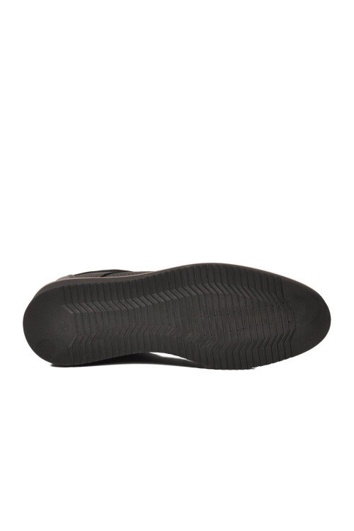 Siyah Örgü Bağcıklı Erkek Casual Ayakkabı 192 M