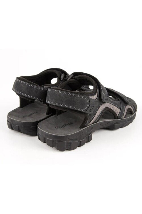 Siyah Cırtlı Erkek Spor Sandalet 31322 Taurus M