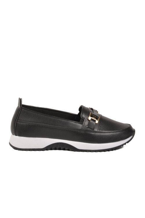 Siyah Hafif Esnek Kadın Casual Ayakkabı 065 Z