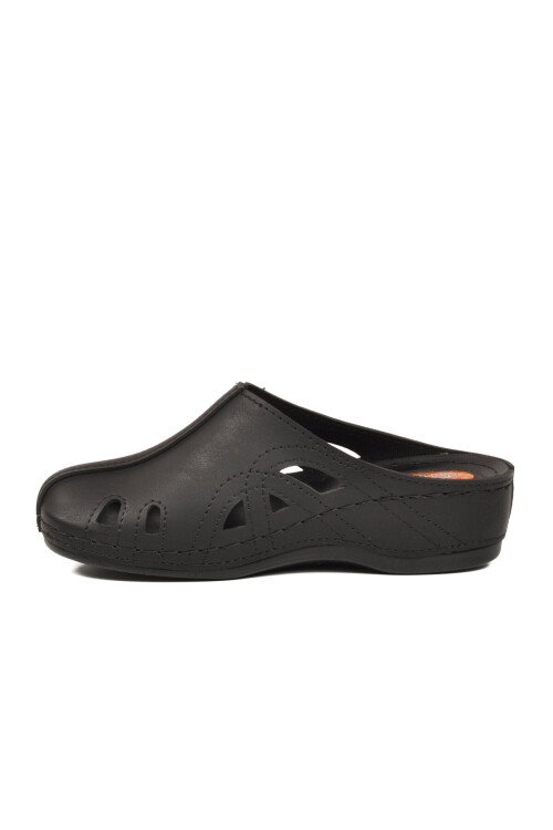 Siyah Jel Taban Anatomik Kadın Sabo Terlik 09-130 Z