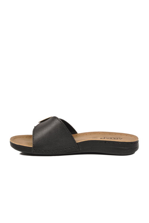 Siyah Hafif Anatomik Kadın Terlik 11-113