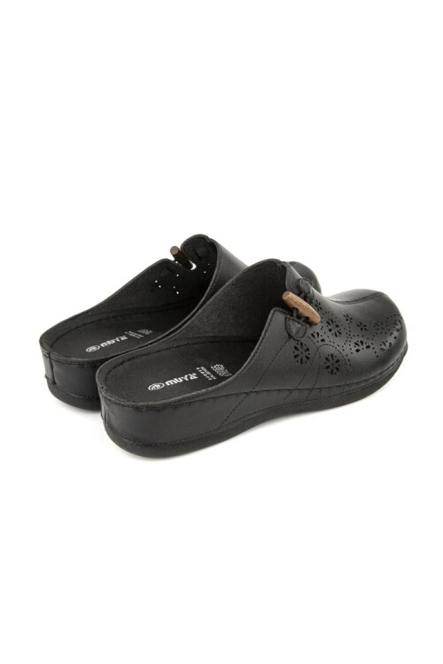 Siyah Kadın Sabo Terlik 31106 Freya Z