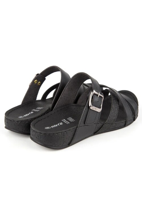 Siyah Kadın Terlik 31119 Gizeh Z