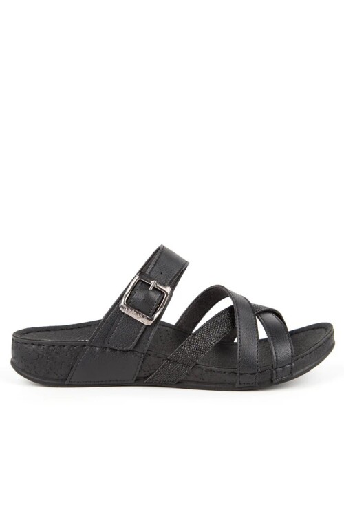 Siyah Kadın Terlik 31119 Gizeh Z