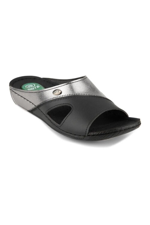 Siyah Jel Tabanlı Kadın Terlik 36217 Sinne Z