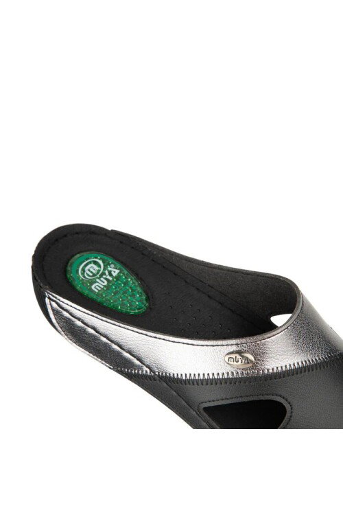 Siyah Jel Tabanlı Kadın Terlik 36217 Sinne Z