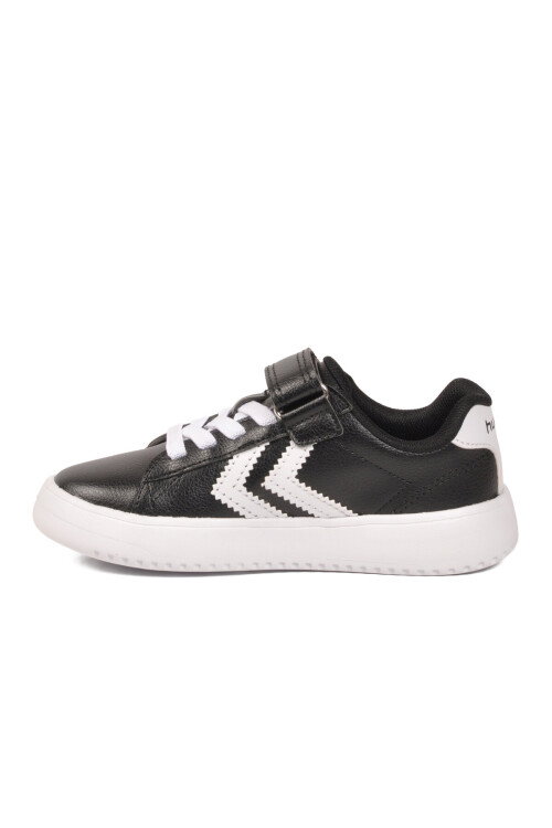 Siyah Cırtlı Hafif Cilt Unisex Çocuk Spor Ayakkabı 900869 Hml Malmo Jr