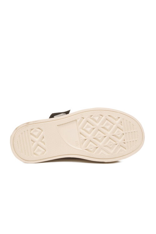 Siyah Keten Hafif Bağcıklı Kadın Casual Ayakkabı 2011 G