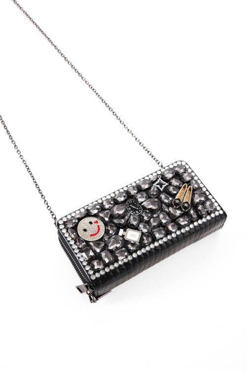 Siyah Kadın El ve Omuz Çantası 16807