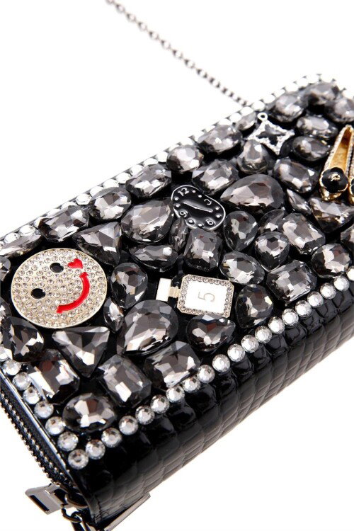 Siyah Kadın El ve Omuz Çantası 16807